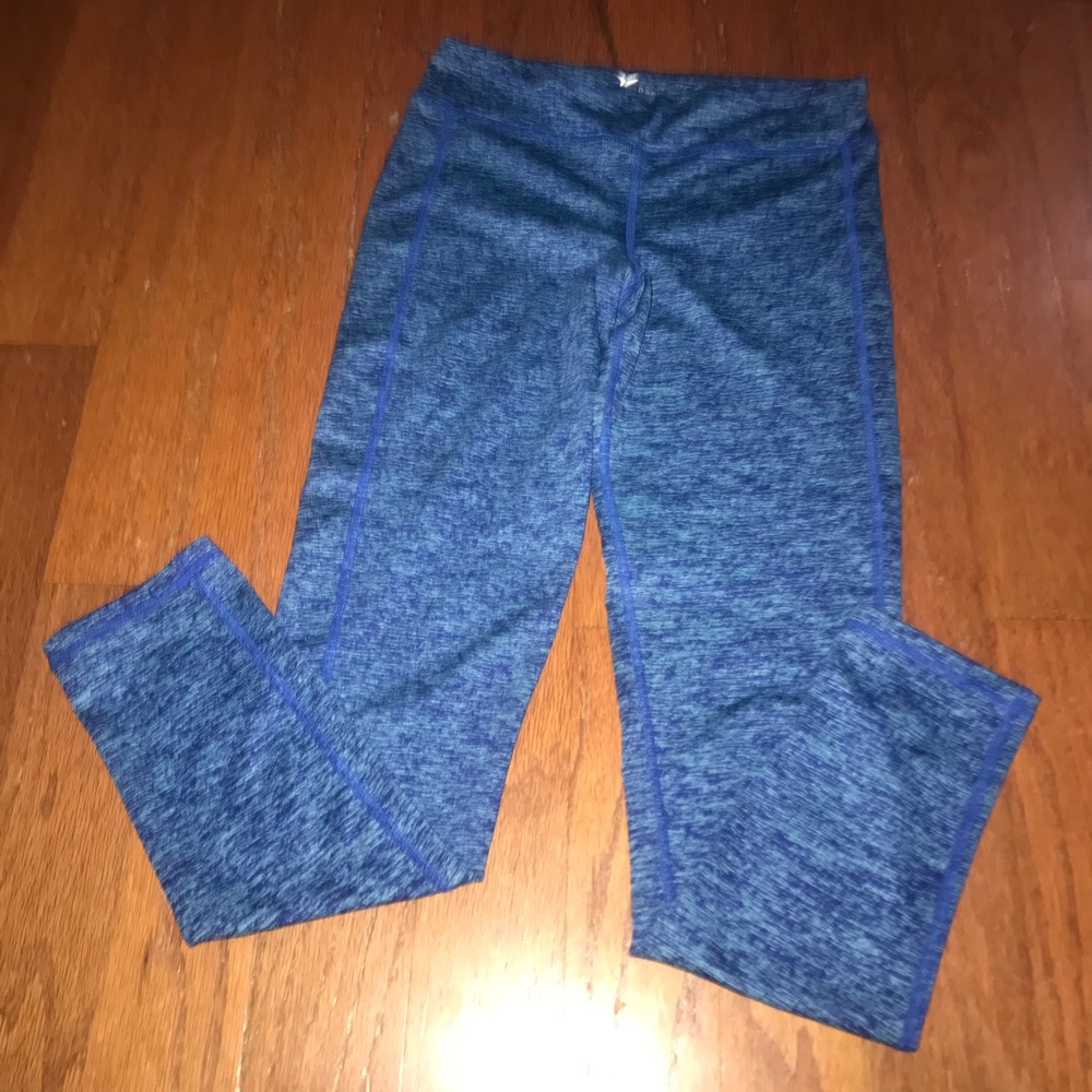 Old navy blue running tights